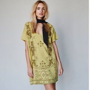 Free People Glimmering Lights Mini Dress